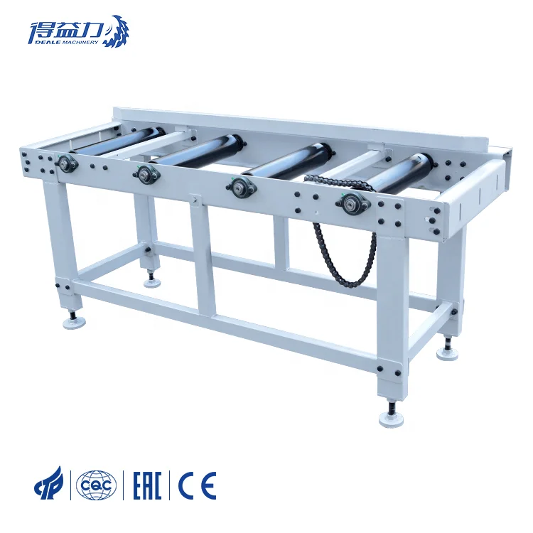 DEALE Woodworking Assembly line aserradero conveyor Sorting roller rack transport Wooden conveyor Transportation machinery