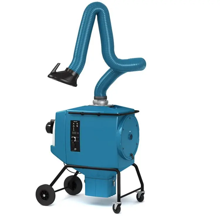 Industrial vacuum dust collector welding fume extractor smoke filter with suction arm,Laser Co2 Laser Cutting Fume Extractor