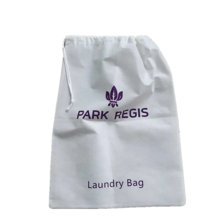 Eco Friendly Small Recyclable Non Woven Wash Laundry Bag For Hotel