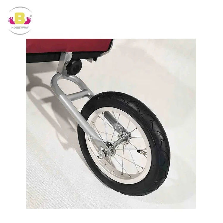 
Durable Steel Trolley Travel Dog Bicycle Trailer Pet Carrier Wheels 