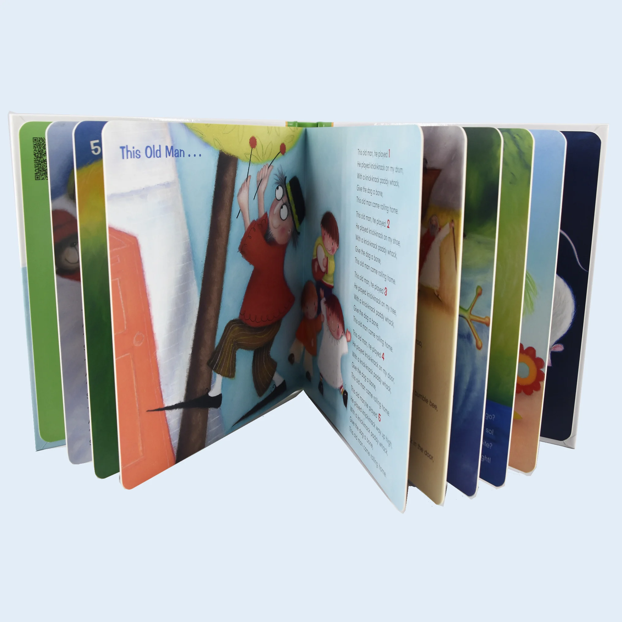Softcover story book made of C2S paper 4C/4C color printing