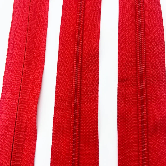 No.5 Autolock Nylon Zipper Opened End For Pants Bags back 5 long chain nylon zipper tape