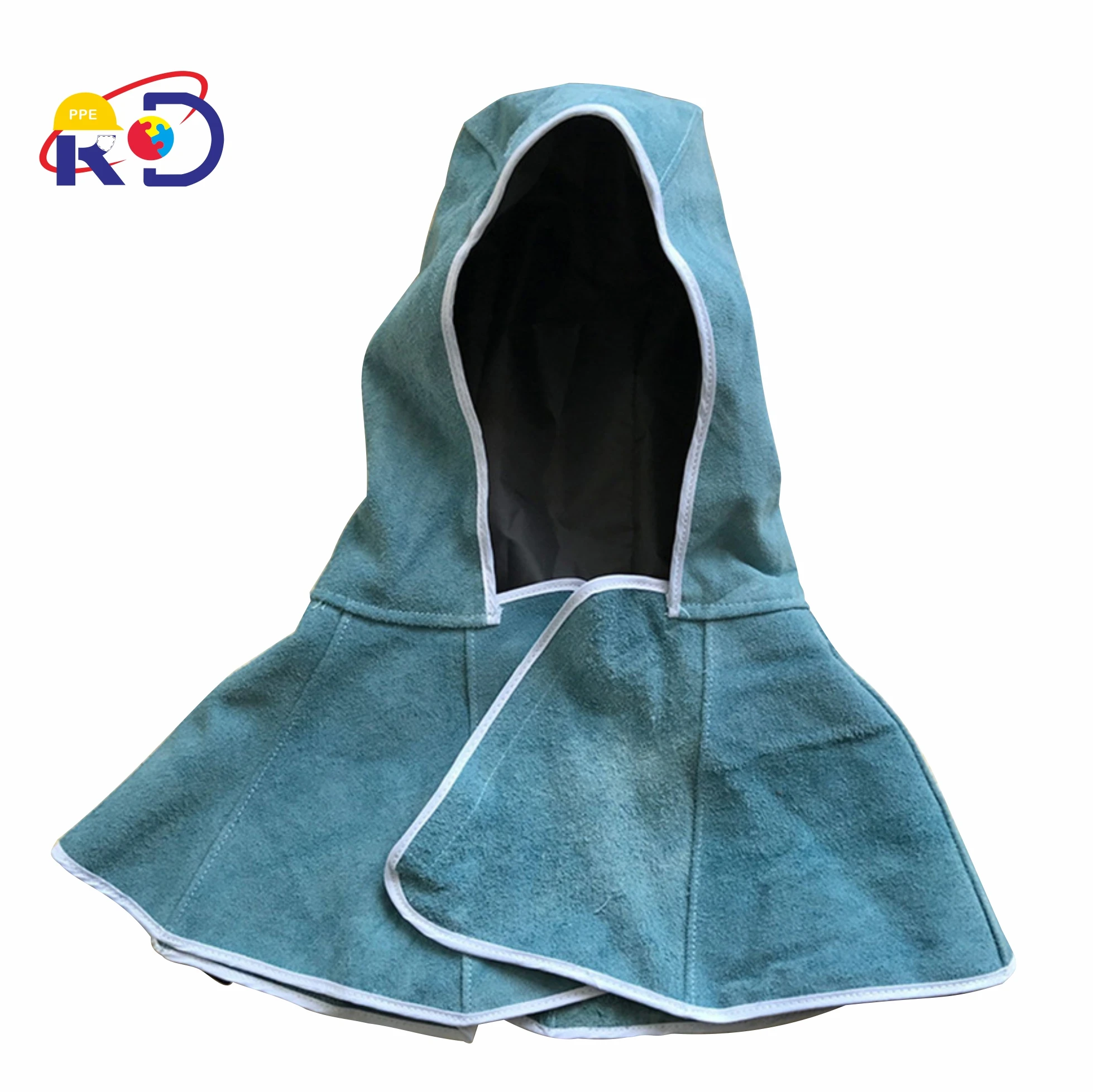 Кожаный капюшон защитный щиток для сварки