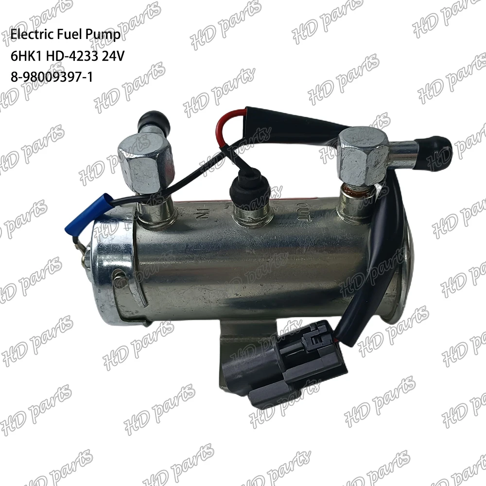6HK1 HD-2433 Electric Fuel Pump 24V 8-98009397-1 Suitable For Isuzu Engine Parts