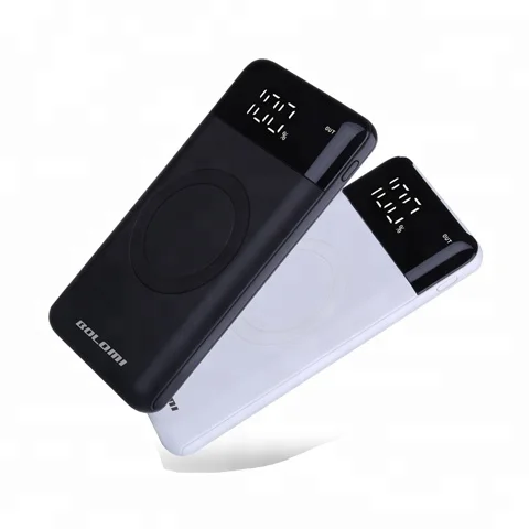 Slim body and portable Wireless chargeing power banks High compatibility 10000mah powerbank