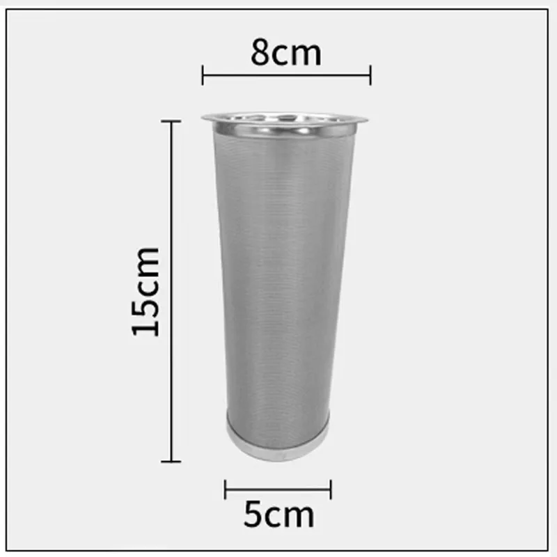 Hot selling SS304  food grade cold brew coffee filter mesh coffee filter cartridge for Mason Jar