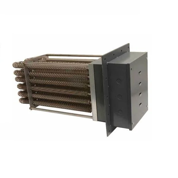 0.2MPa 380V 40kw Air Finned Tubular Electric Duct Heater with Finned Elements