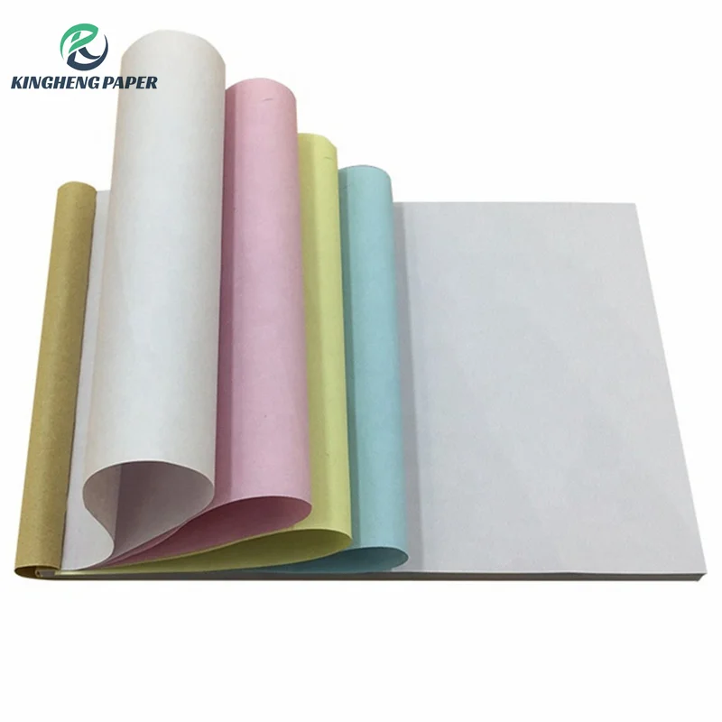 50gsm 55gsm CB CFB CF autocopia papel Carbonless paper