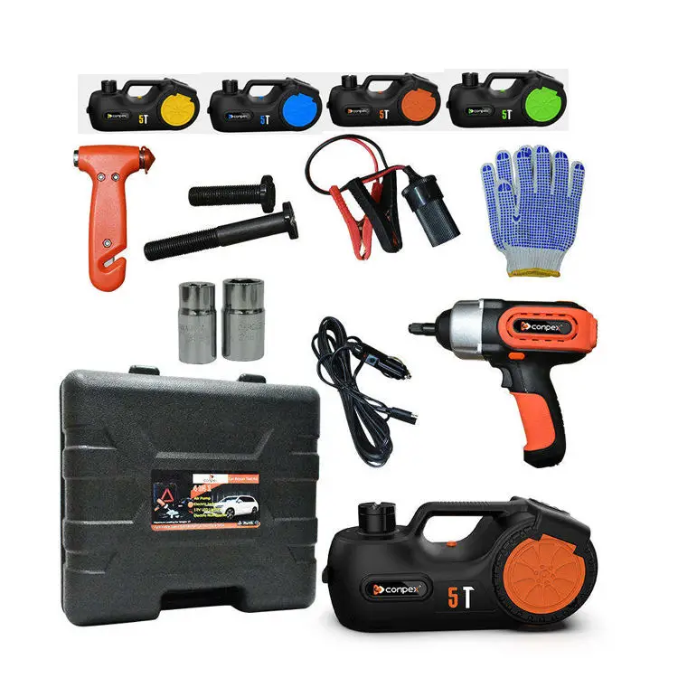 Conpex Factory Low MOQ Auto Electric Jack To Lift 12 V Car SUV High Quality Electric Jack Automotive Lift