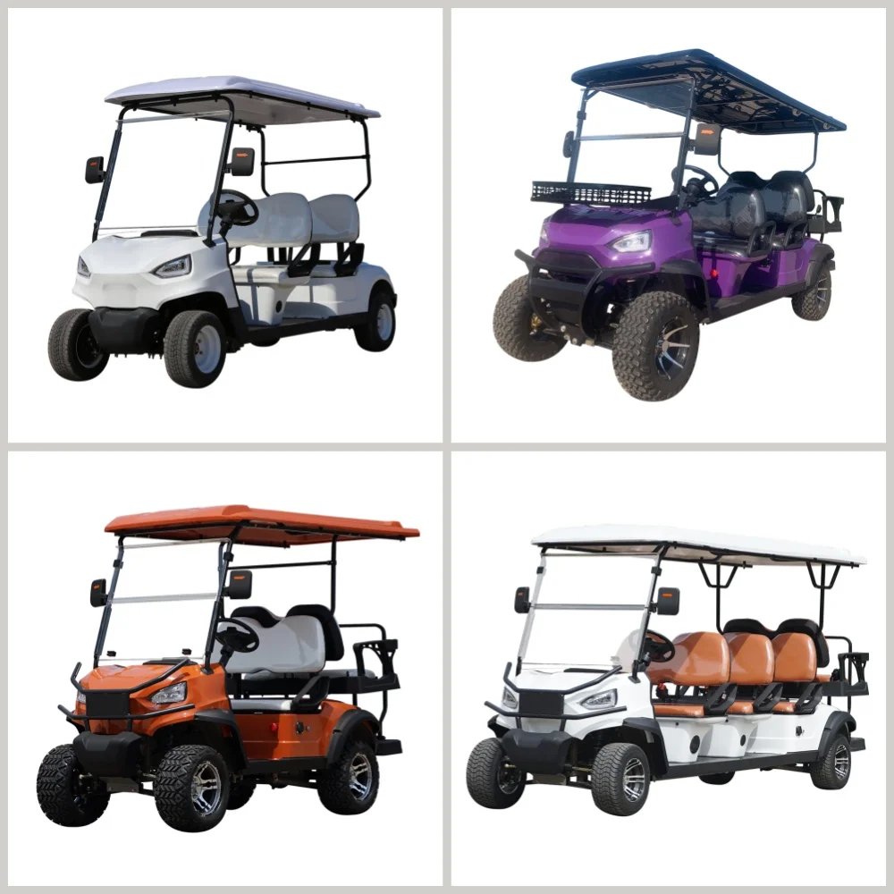 China Wholesale Manufacturers 2+4 Seater Off Road Luxury Sports Car Club Car