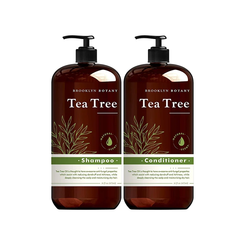 
OEM DAAO Hot Selling Natural Organic Tea Tree Shower Gel Deep cleaning Moisturizing Tea Tree Shampoo And Conditioner 