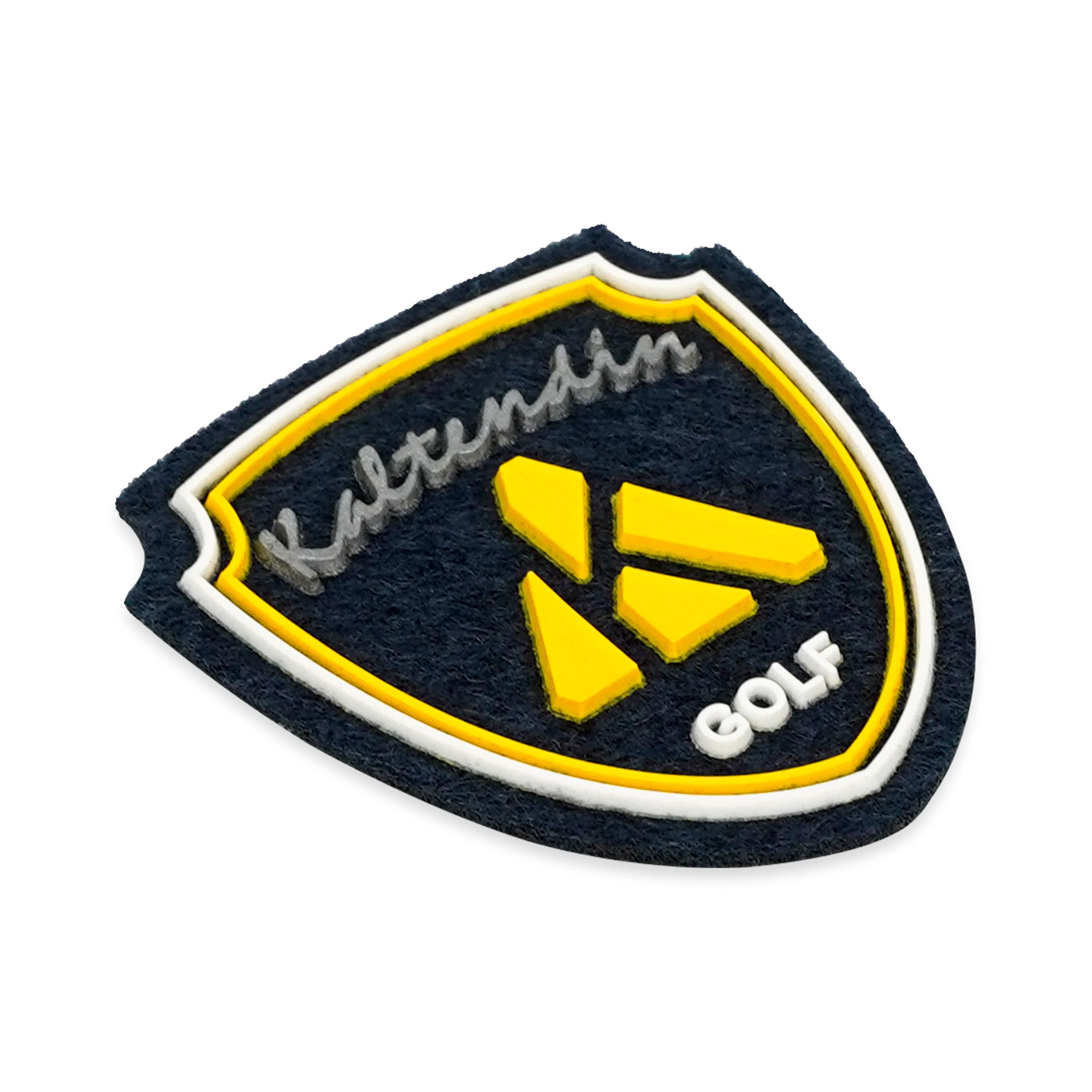 Силиконовая нашивка с тиснением