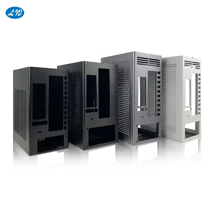 OEM Laser Cutting Cnc Bending Fabrication Precision Aluminum Customized Sheet Metal Computer Part Custom Aluminum Computer Case