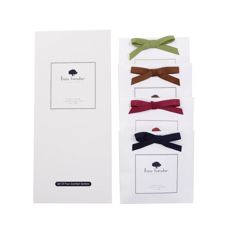 Enjoy Everyday Wholesale Luxury Home Fragrance Wardrobe Closet Hanging Perfume Plastic Hook Scented Paper Sachet