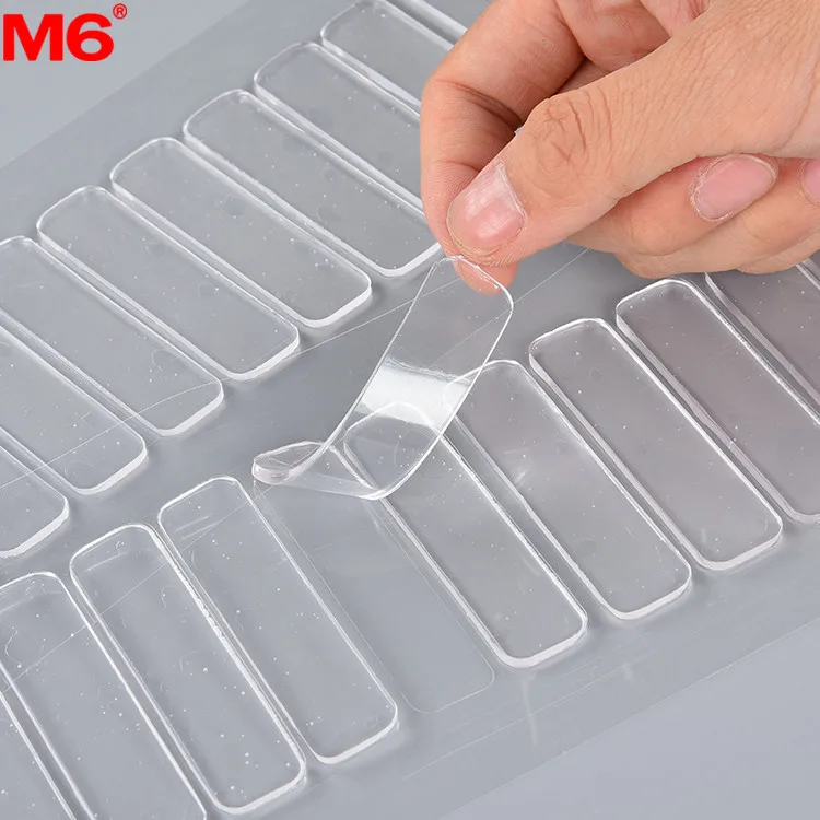 Die-Cutting Transparent Nano Washable Tape 3M Double Sided Nano Adhesive Tape Sticky Dots For Photos