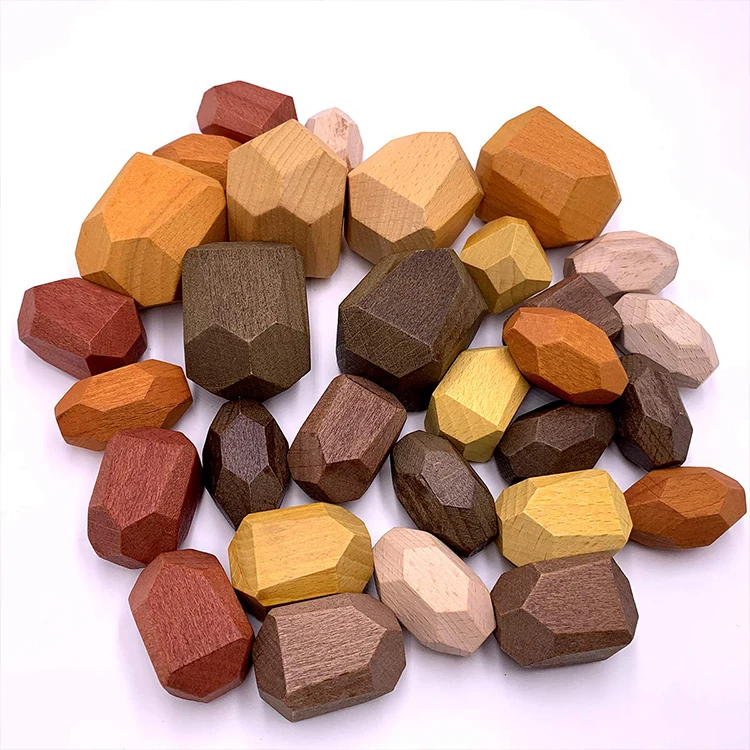 Trending Tumi Ishi Balance Rock Best Educational Toy Wisdom Toy Colored Stone for Children To Improve Creativity