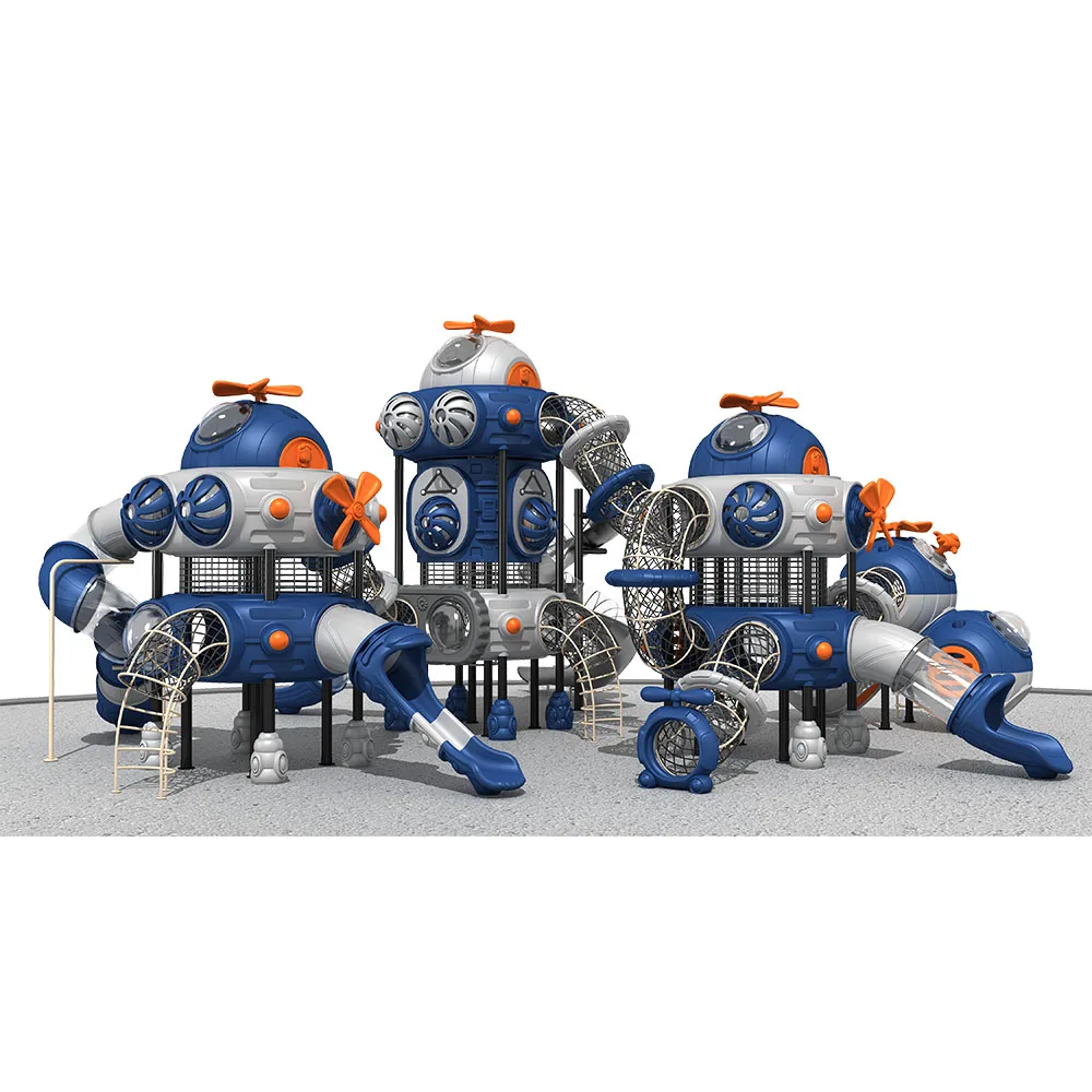 kids playground plastic amusement park commercial entertainment kids outdoor playground slide