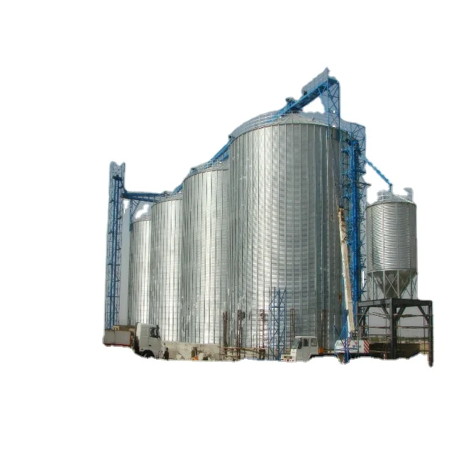  5000t оцинкованный зерновой резервуар
