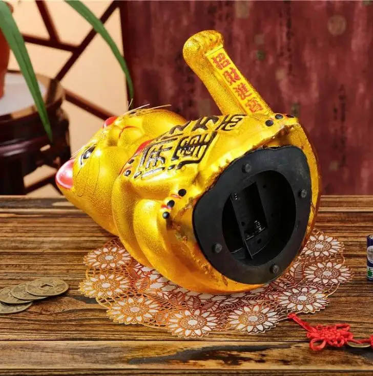 Factory Price Japanese Traditional Ceramic Figurine Beckoning Ceramic Maneki Neko Lucky Cat 8 25 Inches