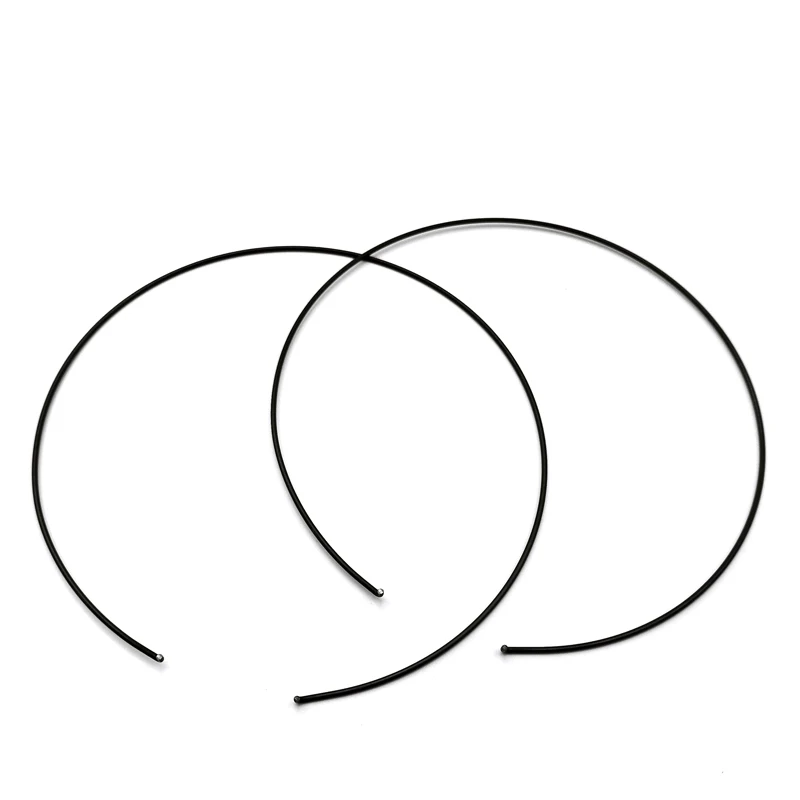 Hongsheng small stainless steel ring shape head hoop wire forming spring snap ring shape