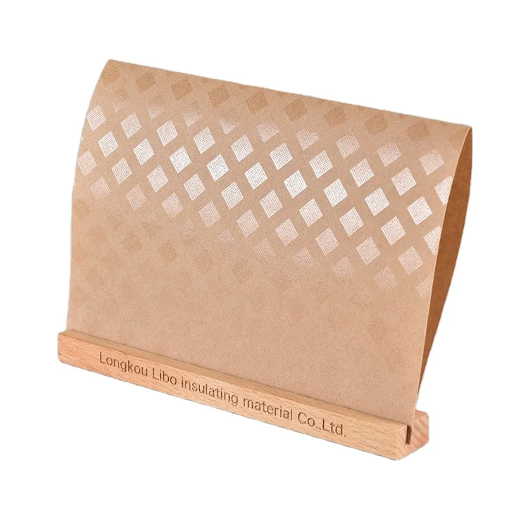 Electronic ROHS DDP Expory Diamond Dotted Insulation Paper for Oil Transformer