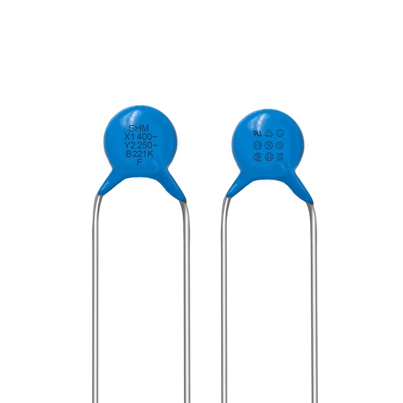 original factory cheap electronic component safety Ceramic disc capacitor 220pf  250VAC Y2 safety capacitor