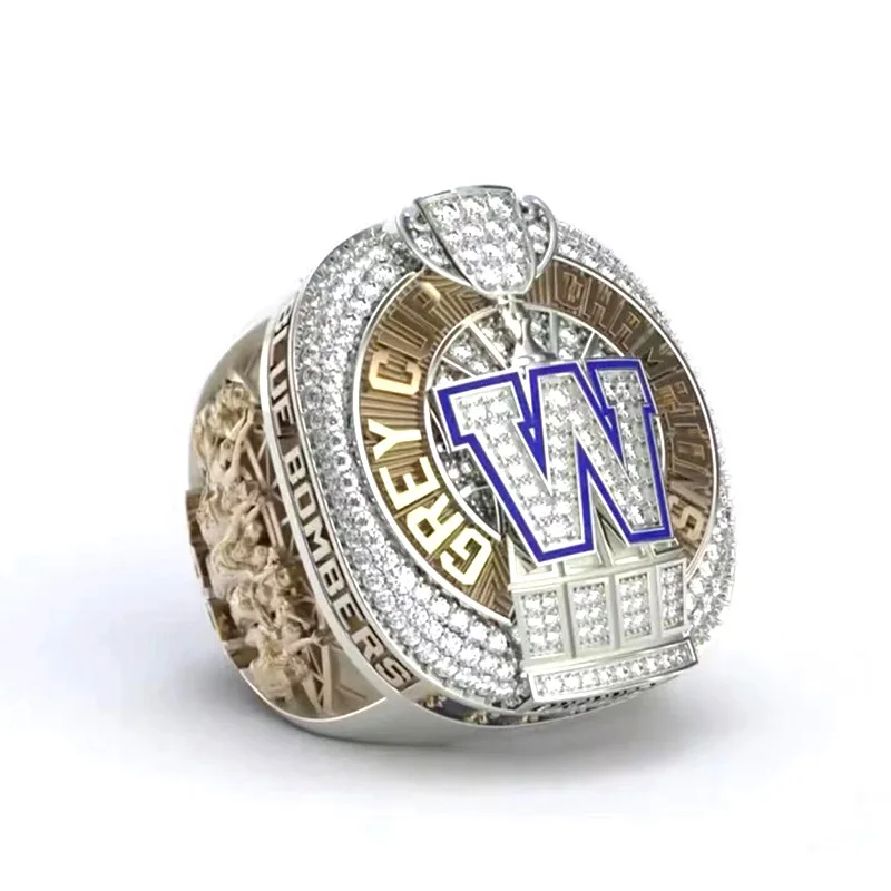 Michigan football unveils 2021 Big Ten ring 2022 CFL Winnipeg Blue Bombers Championship Grey Cup Ring