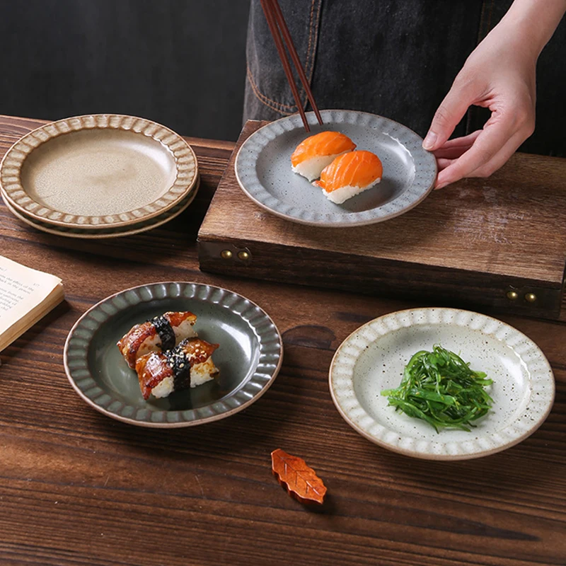 Керамическая тарелка для суши 6