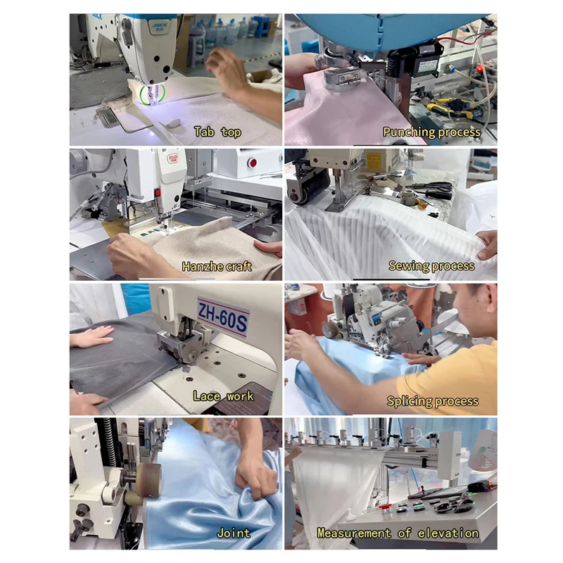 Deluxe blackout curtains new trend  Linen grain 100% Blackout Curtain Fabric for Home for Hotel