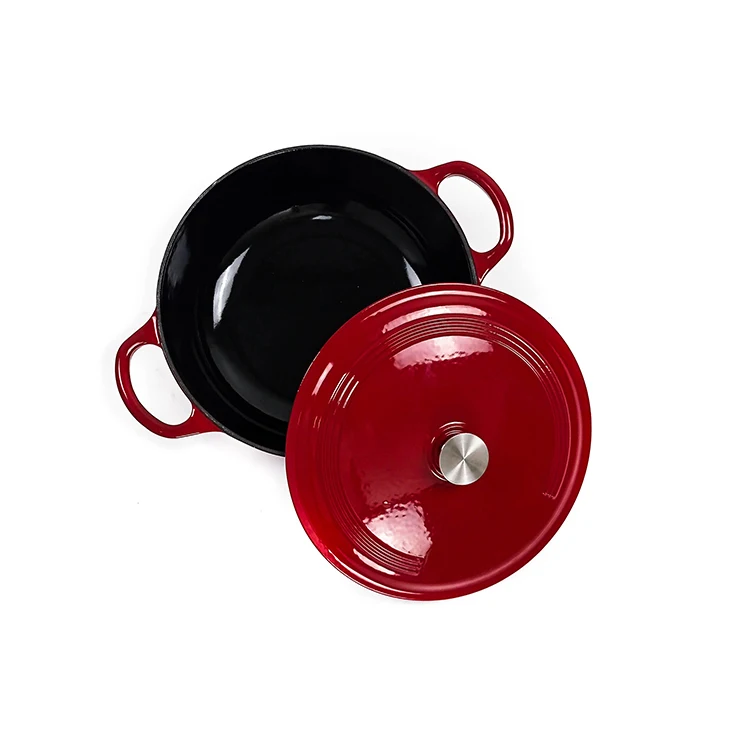 Набор эмалированной чугунной посуды 8 дюймов