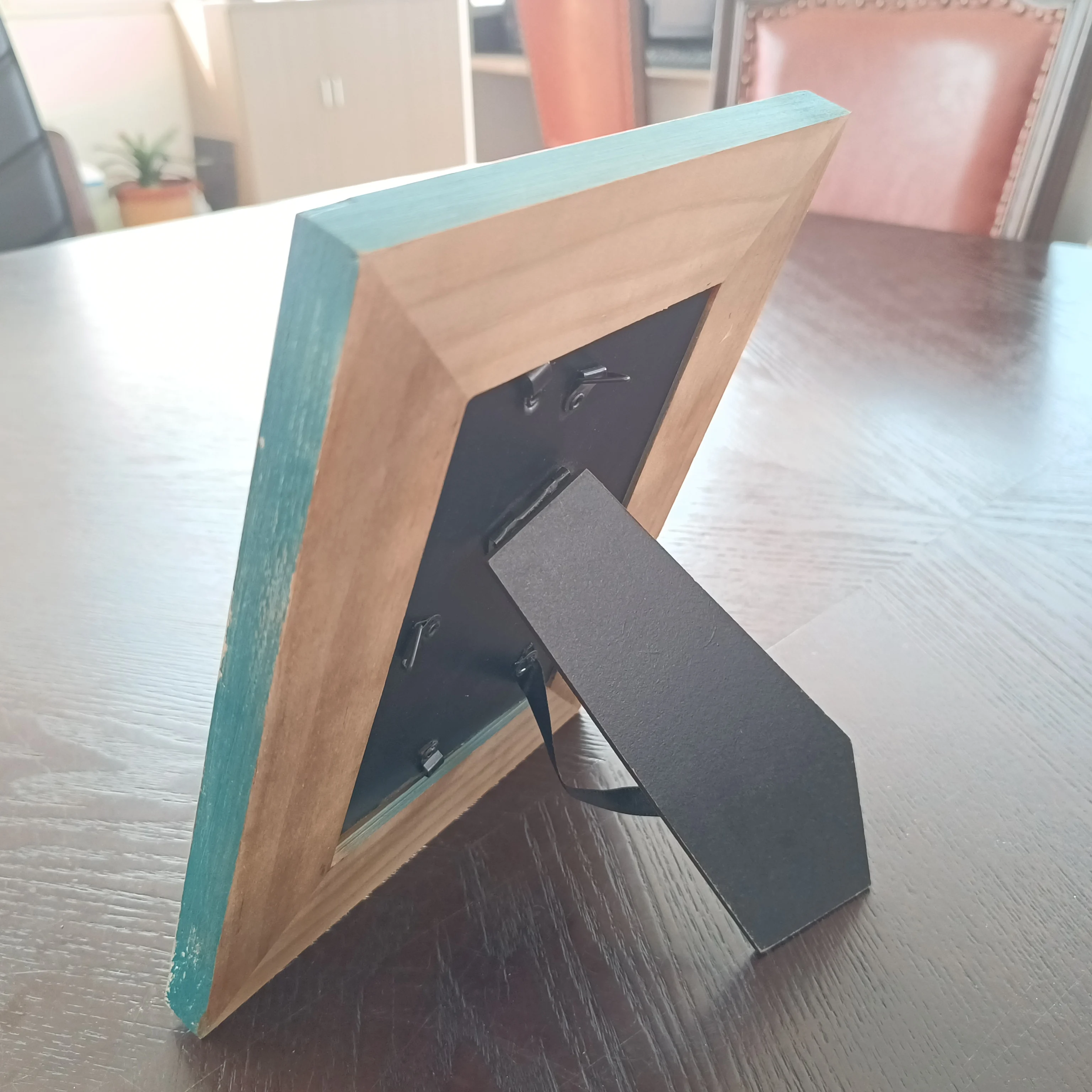 Factory Wholesale European Style Light Luxury Gift Photo Frame Simple Green Wooden Photo Frames Graduation Photo Frame