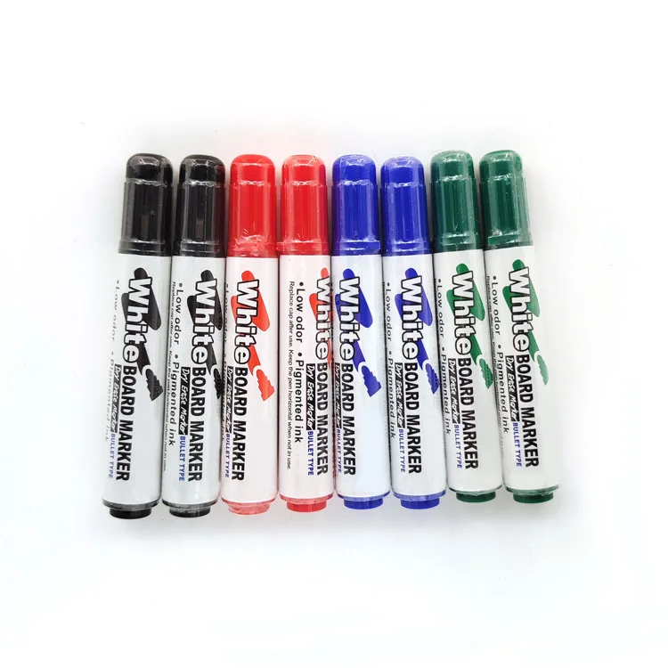 Customized Logo Color Dry Erase Colorful Non-toxic Ink Marker Alcohol Based Ink Whiteboard Marker Pen For Office