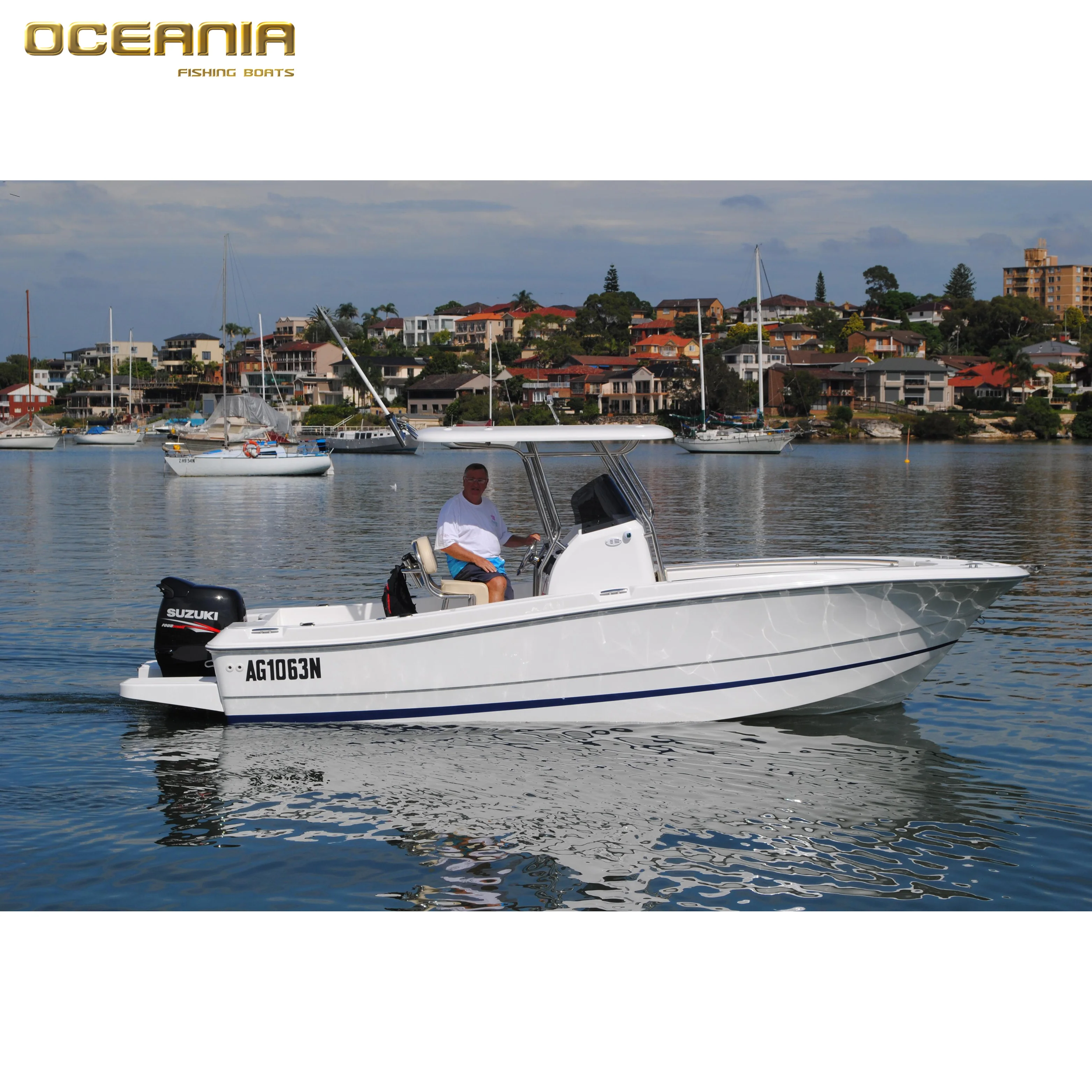 2023 hot sale OCEANIA 22CC leisure motor boat yacht for sale1 support for custom