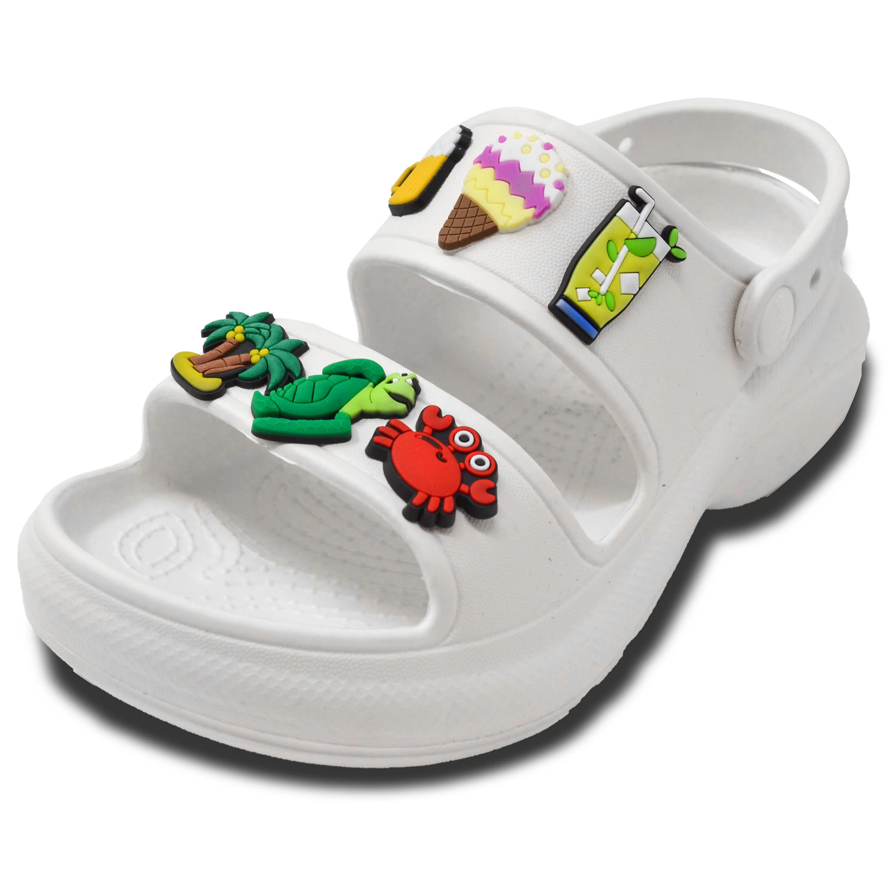 Pvc Crystal Sandal Santa Hat Slippers Sandalias Por Mayor Luis Viton Sandals