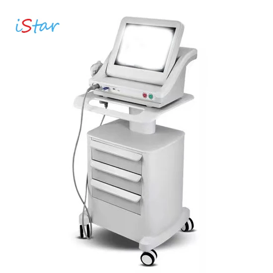 HIFU beauty machine case trolley table cart with drawer