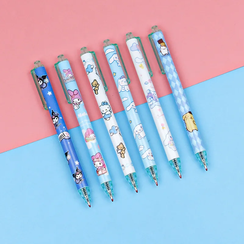 Cartoon cute thing series press neutral pen 0.5mm cute high appearance level girl heart student black neutral pen gel pen