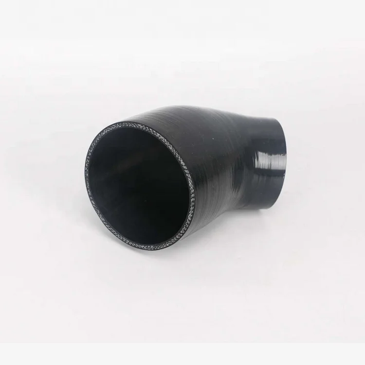 Supply 2020  elbow silicone hose reducer 76-102mm flexible silicone rubber hose