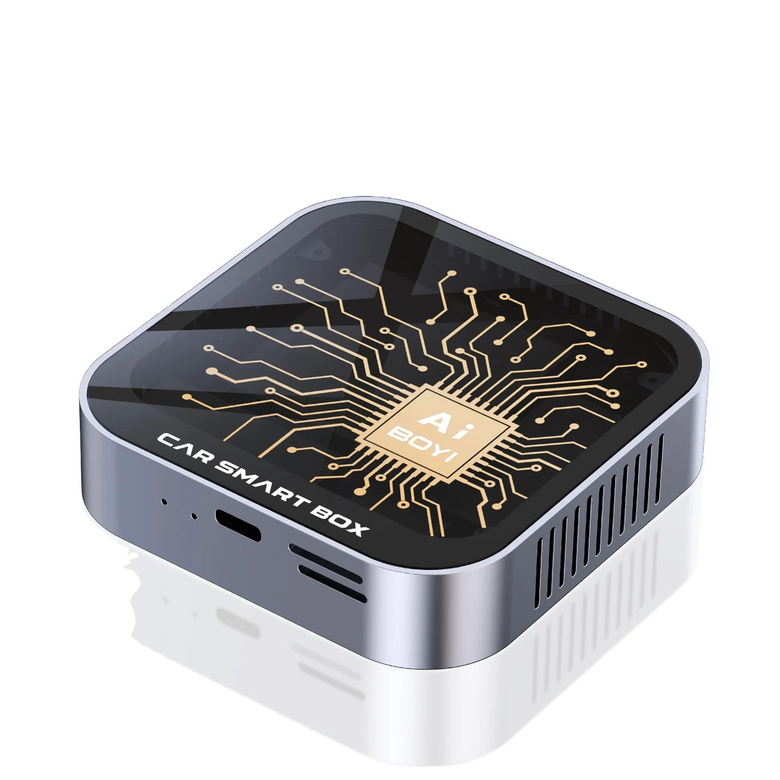 BOYI Universal 8+128G Car Play AI box Plug and Play Android 13 For Iphone Media Wireless Carplay With Netflix and YouTube