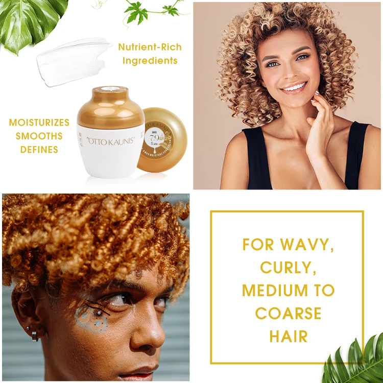BRRS Private Label Wholesale Nature Moisturizing Curl Defining Curling Cream For African Curly Wave Hair Styling Curly Cream