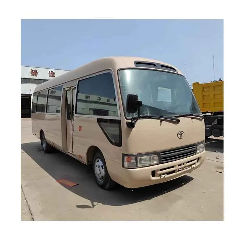 LHD Used Toyota Coaster 30 Seater Bus For Sale in good condition
