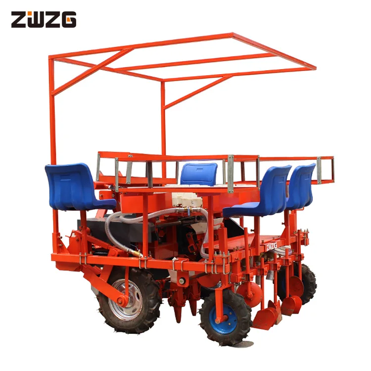  2ZBX-4D 4 ряда самоходная посадочная машина для рассады