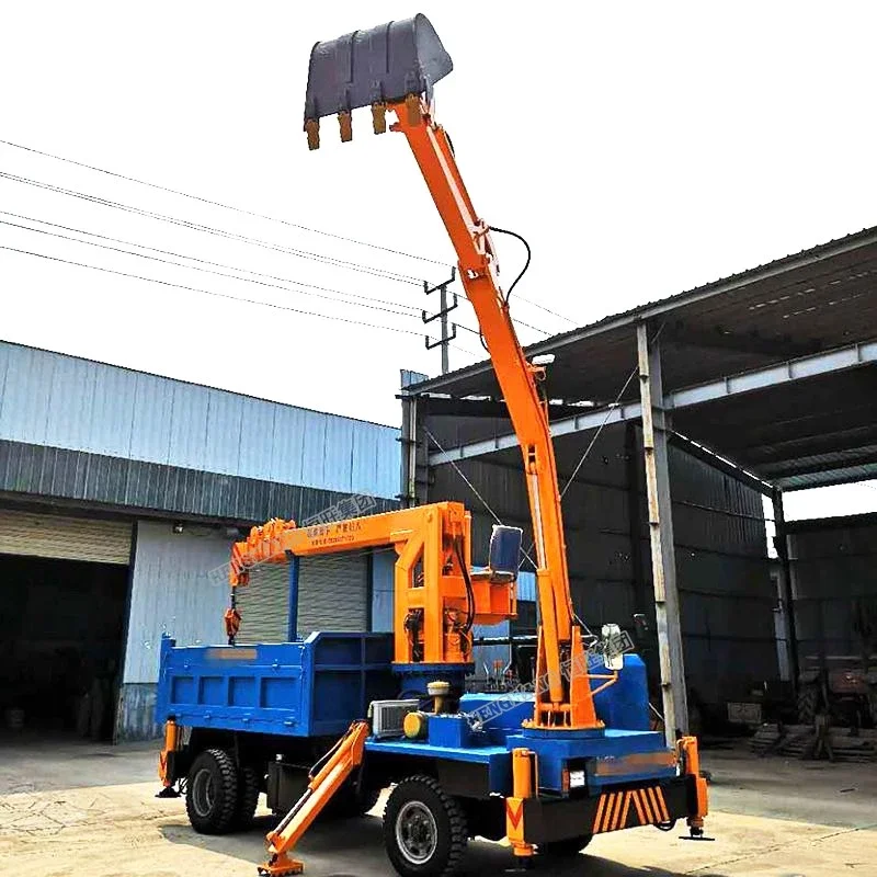 HENGWANG HW-SWD5T макс. 85hp кран установленный грузовик с ведром копания