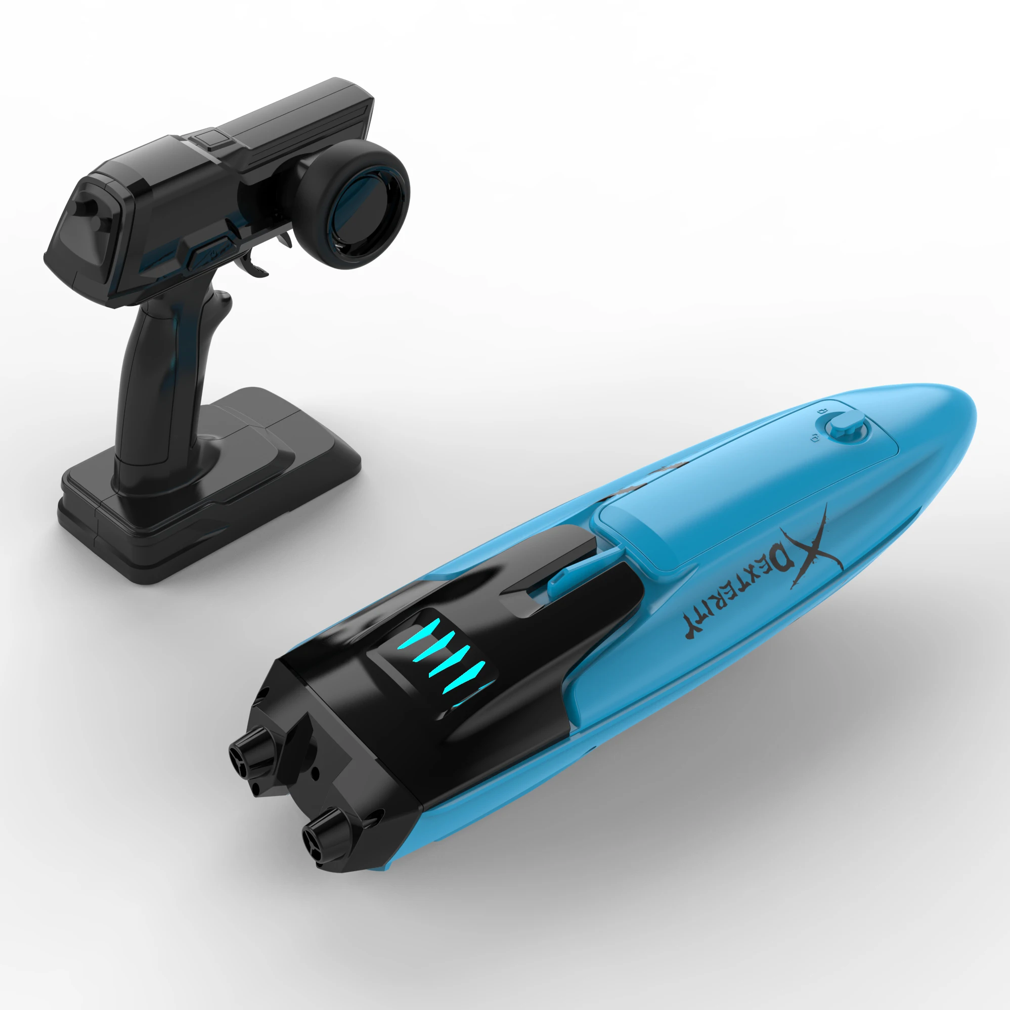 N515 RC Jet Boat 2 4G дистанционное управление скоростная лодка водонепроницаемая крышка защита от столкновений перезаряжаемая радиоуправляемая для детей