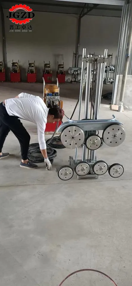 Аппарат для алмазной проволочной пилы для гранита, передовые технологии