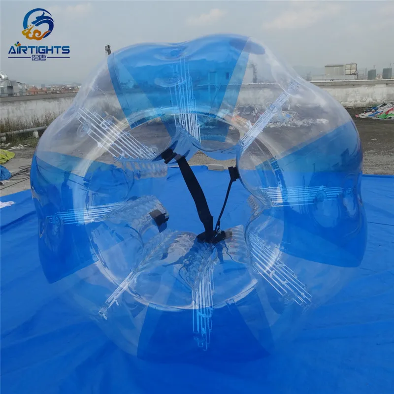 Quick delivery toy ball good price PVC inflatable zorb bumper football for kids