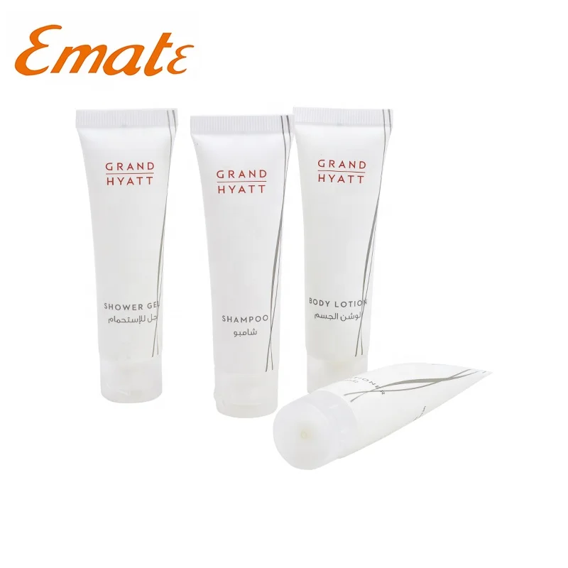 30 мл гостиничный шампунь и кондиционер гель для душа в мягкой пластиковой
