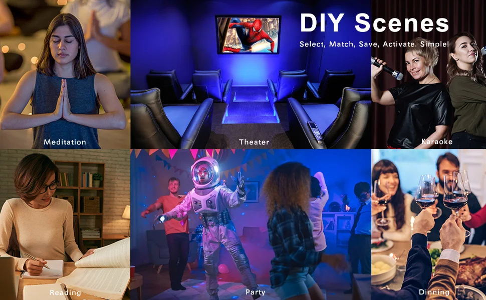 DUSKTEC 3 inch 4 inch  6W 12W CCT Recessed Ceiling Rgbw Rgb Led Down Lights Smart LED Downlights