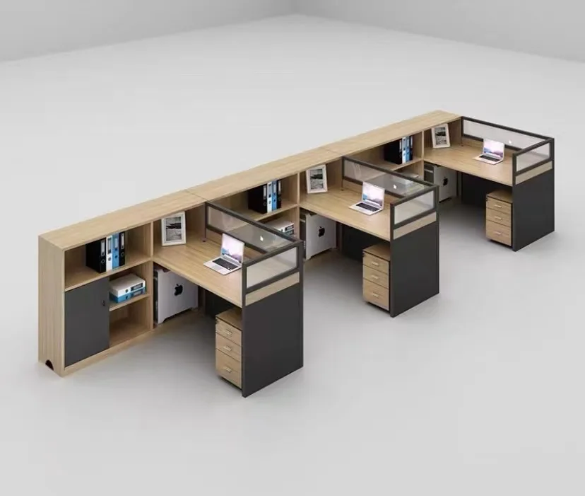 Modern Office Furniture Modular Desk Workstation System For 2 Person