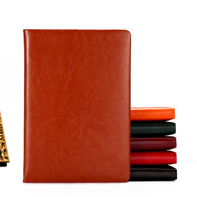 2022 Wholesale Custom A4/A5 Leather Paper Hardcover Spiral Weekly Yearly Planners Personalized Organizer Journal Notebooks Use