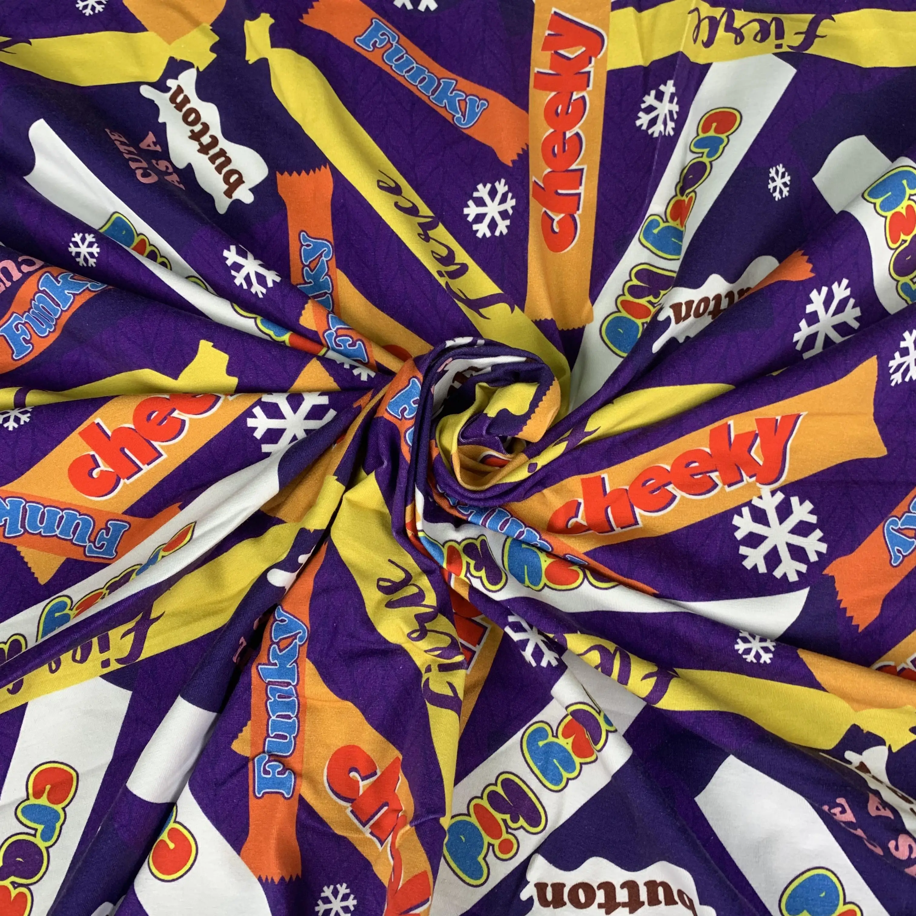 No MOQ Custom Print 95% polyester5%spandex DBP Double Brushed Poly Fabric Digital Printed Fabric For Garment
